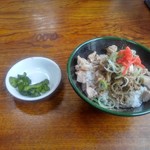 青竹手打ラーメン 日向屋 - チャーシュー丼