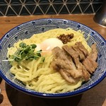 ハマカゼ拉麺店 - ちぢれ中太麺＋パーコー