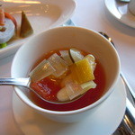 レストランLe Mont - 野菜スープ
