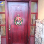 ダニエルハウス - 裏口扉＠２０１１．１２