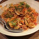 びすとろ うのじ - あさりとトマトソースのパスタ