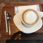 THE LOUNGE - カフェラテの空中写真