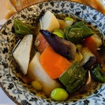 Hotori - 栄養バランスも考えられた野菜の冷製煮浸し