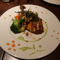 フレンチレストラン ホンダ - 鶏もも肉のコンフィ フリカッセ仕立て デジョンソース