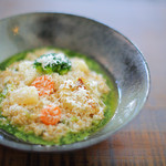 ル・ヴァン ヴェール  - 季節の野菜を使った玄米リゾット