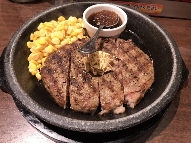 ハンバーグは300g ワイルドだろ 古いか By 死んでも残留 いきなりステーキ イオンモール土浦店 土浦 ステーキ 食べログ