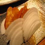 魚金 - 珍味カラスミ炙り（580円）