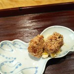 お料理 佐藤 - 蛸の衣揚げ