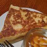 108070388 - [料理] フレンチトースト (ハーフ) アップ♪ｗ