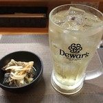 食彩厨房 甚兵衛 - メガハイボールと南蛮漬け