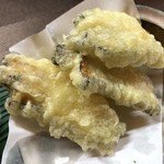 食彩厨房 甚兵衛 - あわびの天ぷら