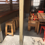 サ・マーシュ - 外にイートイン