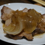 スタンド谷酒店 - 国産豚肉ローストポーク（350円）