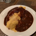 ムッシュ - オムハヤシとカレーのハーフ&ハーフ(1,000円)