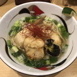 饗 くろ喜 - 「真河豚の天ぷらそば」1300円