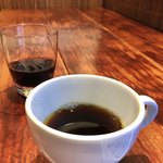 樟山珈琲店 - 水出しと手酌コーヒー（豆を購入した人はサービスで飲み放題）