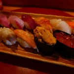 福寿司 - お任せ握り