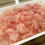 渡邉商店 - ビンチョウマグロのなかおち…税込500円