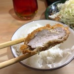 とんかつ春 - ヒレカツも厚いよ！