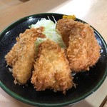 とんかつ春 - キスフライ4尾で750円。