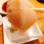 宝寿司分店 - ホタテは塩で