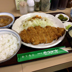 ポーシェール - 和風トンカツ定食 ¥780(2019.5月現在)