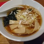 萬里鮮 - セットの半ラーメン