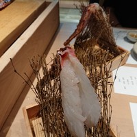 蟹善 - その大きさで刺身