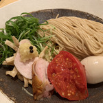 饗 くろ喜 - 味玉塩つけそば（1,300円）2019.5