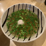 饗 くろ喜 - 味玉塩つけそば（1,300円）2019.5