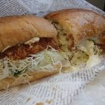 シュリンプ・キッチン サザナミ - 開き海老フライドッグ