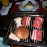 Yufu No Gousai Gakukan - メインの豊後牛の鉄板焼き