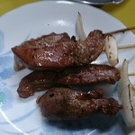 焼き鳥きむら - タン、ハツ