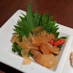 龍門 - [料理] クラゲ ぽん酢醤油 アップ♪ｗ ①