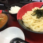 極楽うどん TKU - ハヤシカレーつけ麺（￥860）