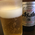 Suzuya - ビールはキンキンに冷えてます！グラスもキンキンで好感が持てます。