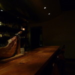 バーステイ - 立派な生ハムが目の前に。