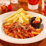 kids meat sauce pasta