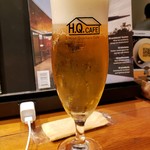 Heddo kutazu kafe - 生ビール2019.5.18