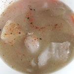 竹りん - 一味を振りかける