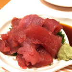 カレーうどん専門　サンビーノ - マグロ中落ち（ちょい呑み）