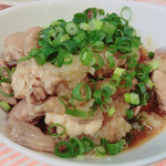 カレーうどん専門　サンビーノ - せせりポン酢