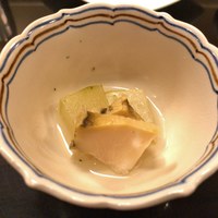 清壽 - 鮑と冬瓜(突き出し)