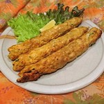 マンダラ - 鶏肉と豚肉のミンチにシークカバブ