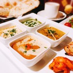 カレーが4種類も食べらる！「GARAスペシャルプレート」