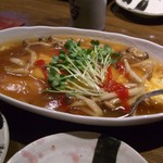 酒場　音次郎 - 和風オムレツ。