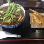 うどん・そば 大隈 - 鴨なんそば ごぼ天