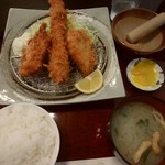 とんかつ福助 - ご飯はお代わりできます。