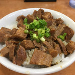 ラーメン ゆうきや - Aセットのミニチャーシュー丼