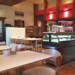 自家焙煎珈琲 ICHI no KURA coffee&soft cream - 自家焙煎 ICHI no KURA 店内　※お洒落で落ち着きのある空間です(2019.05.21)